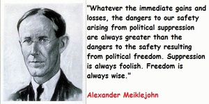 Alexander Meiklejohn