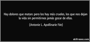 Antonie L. Apollinarie Fée
