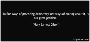 Mary Barnett Gilson