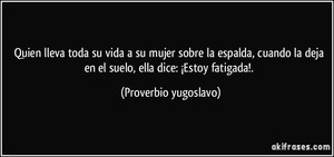Proverbio yugoslavo