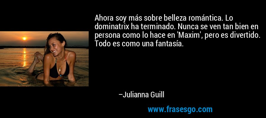 Julianna guill maxim