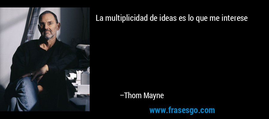 La multiplicidad de ideas es lo que me interese – Thom Mayne